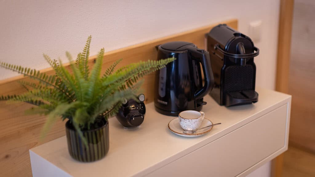 FESH LIVING Küche Kaffeemaschine Wasserkocher