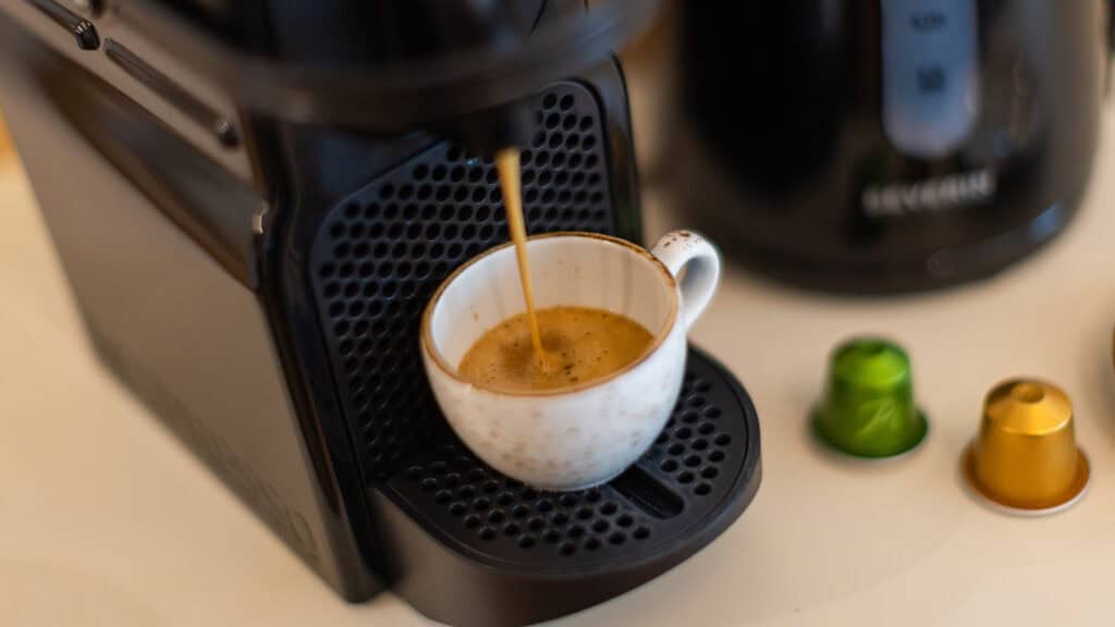 FESH LIVING Kaffee Kaffeemaschine Kapseln Nespresso