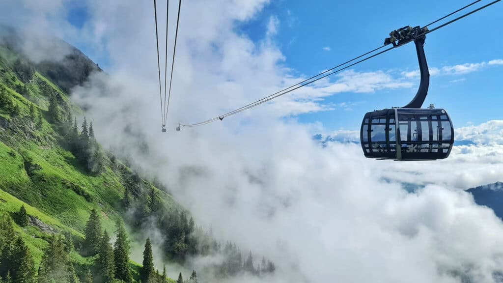 Kitzsteinhorn 3k Connection Gondel Gletscher