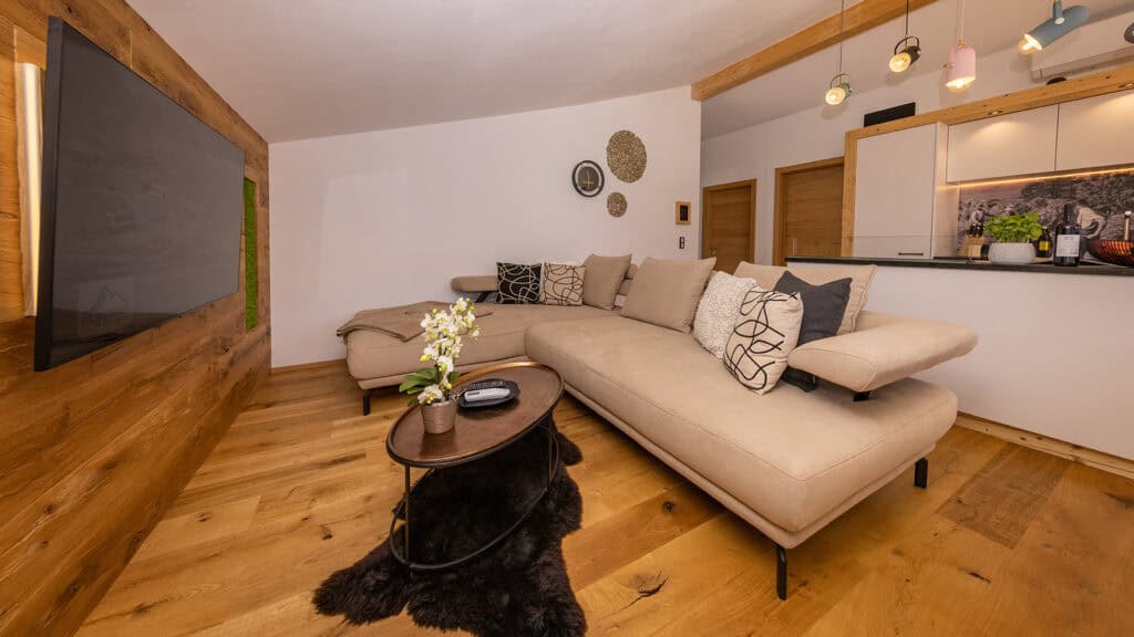 Penthouse Living room Kitchen Kitchen island Smart TV Dishwasher