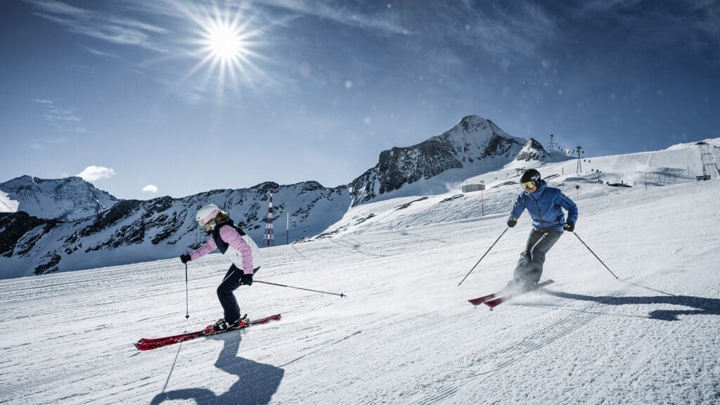 Ski fahren Zell am See Kaprun Kitzsteinhorn Schmitten