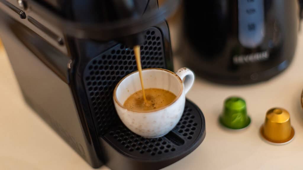 FESH LIVING Kaffee Kaffeemaschine Kapseln Nespresso