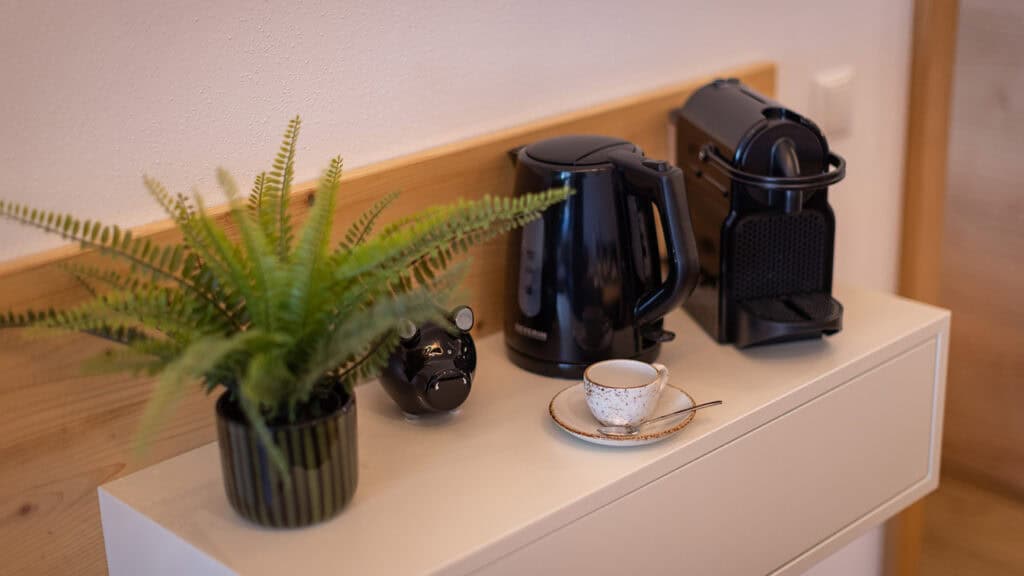 FESH LIVING Kaffee Kaffeemaschine Kapseln Detail