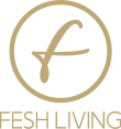 Logo FESH LIVING Kaprun Gold